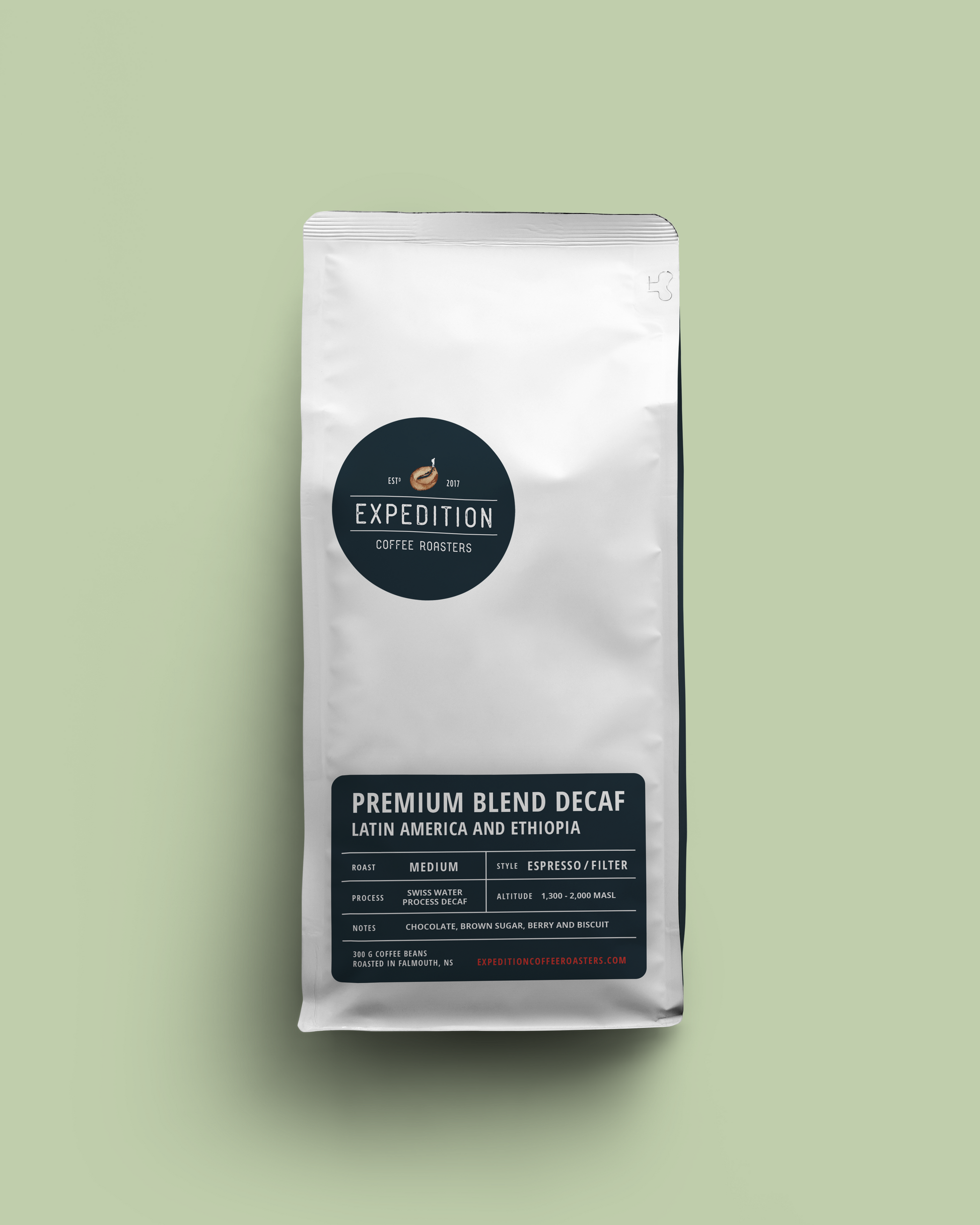 premium decaf coffee in canada 300g bag